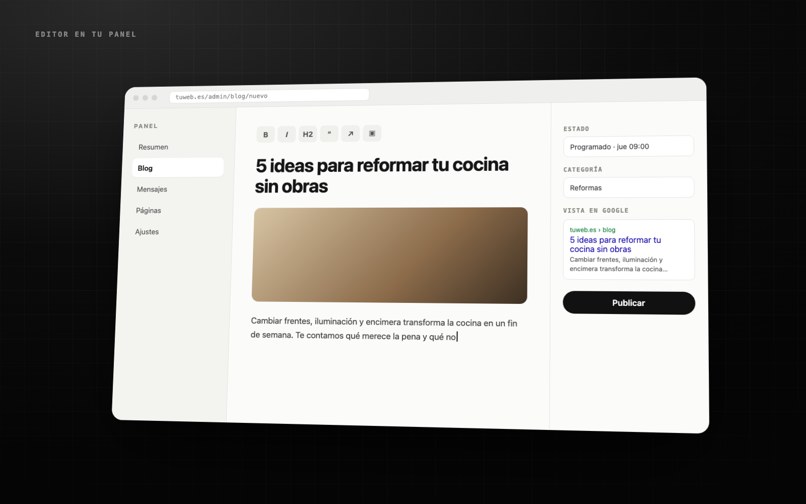 Extra: blog / noticias